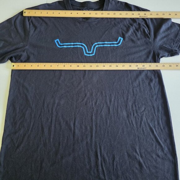 Kimes Ranch T Shirt Mens XL Black Graphic Print Logo SS Crewneck Western Outdoor - Picture 4 of 11